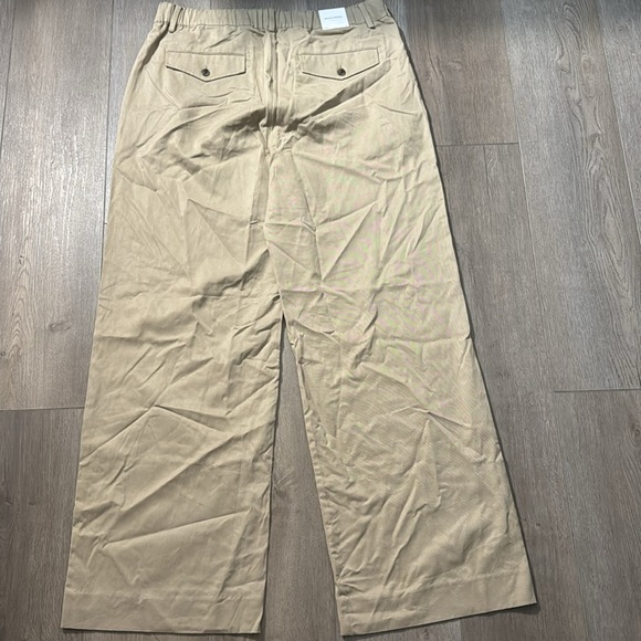 NWT! Banana Republic Workwear Khaki Beige The Everyday Wide Leg Pant-Tall Sizes🔹 - Picture 8 of 9